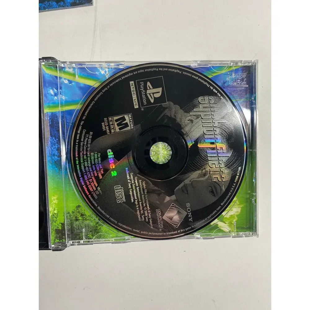 Syphon Filter 2 (Sony PlayStation 1, 2000) Espionage Shooter PlayStation Game